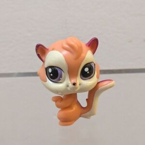Littlest Pet Shop Orange Chipmunk